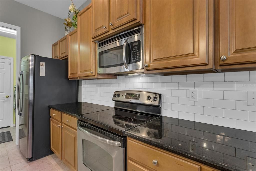 Kitchen features Stainless Steel appliances