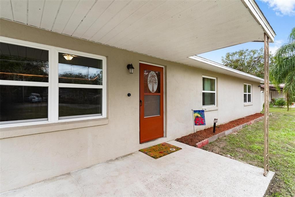 Front Porch and Front Entry