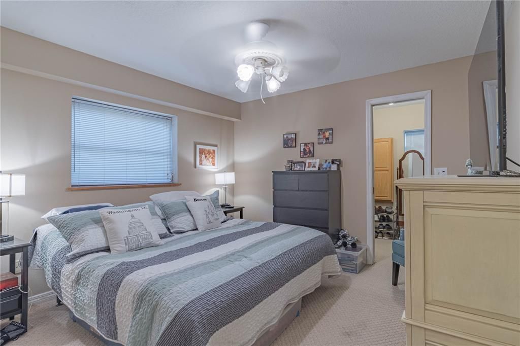 Primary Bedroom with Walk-in Closet.