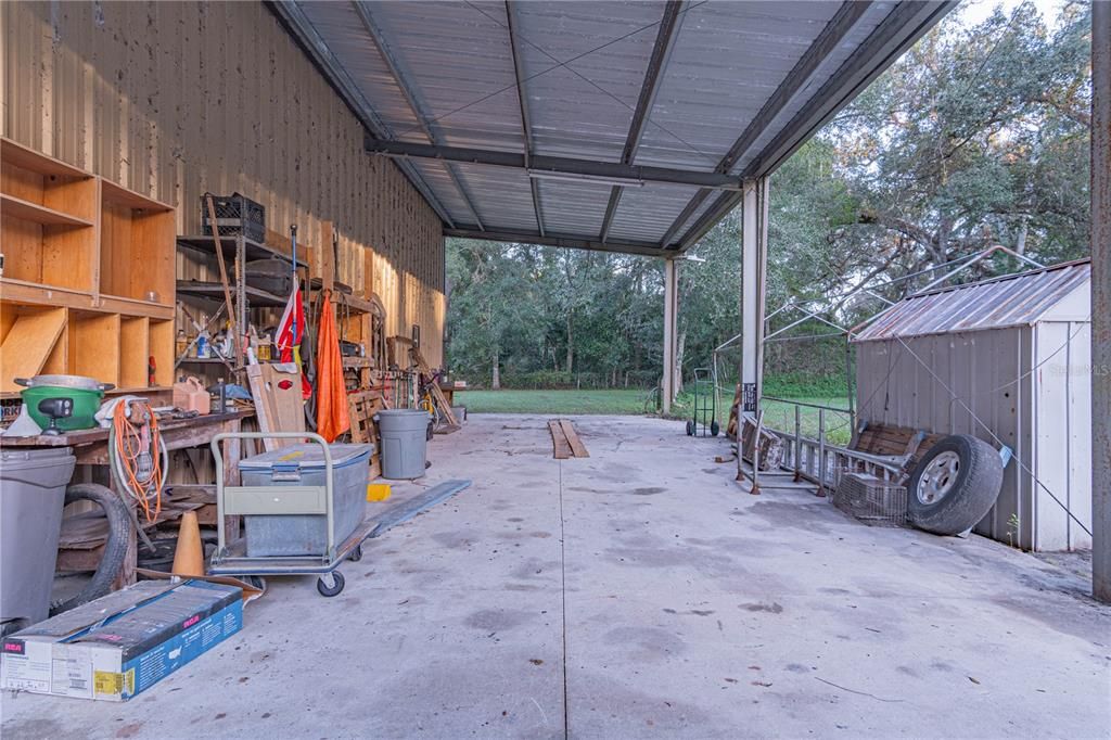 Carport Area.