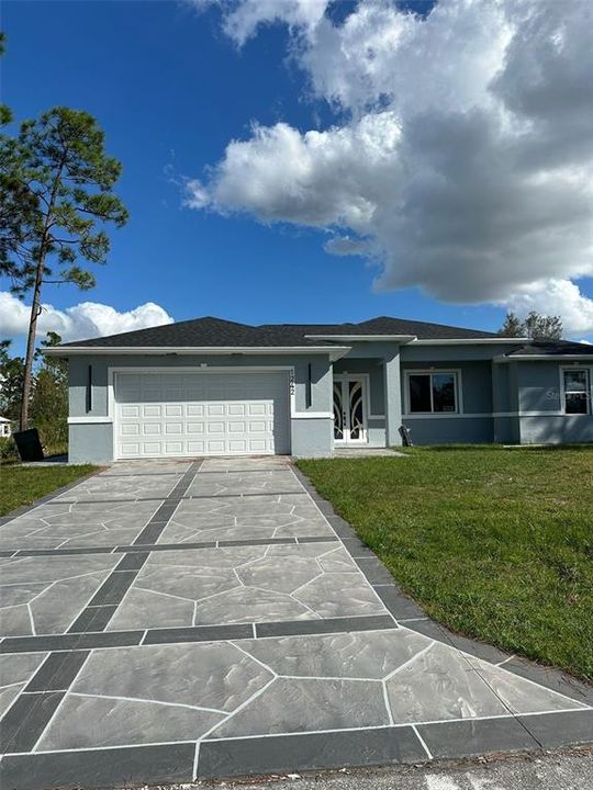 Custom driveway