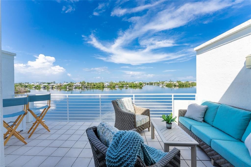 4th Floor Balcony with Outdoor Seating