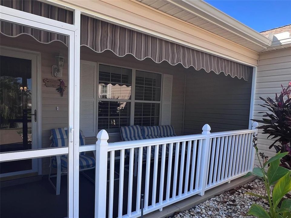 Screened in Front Porch