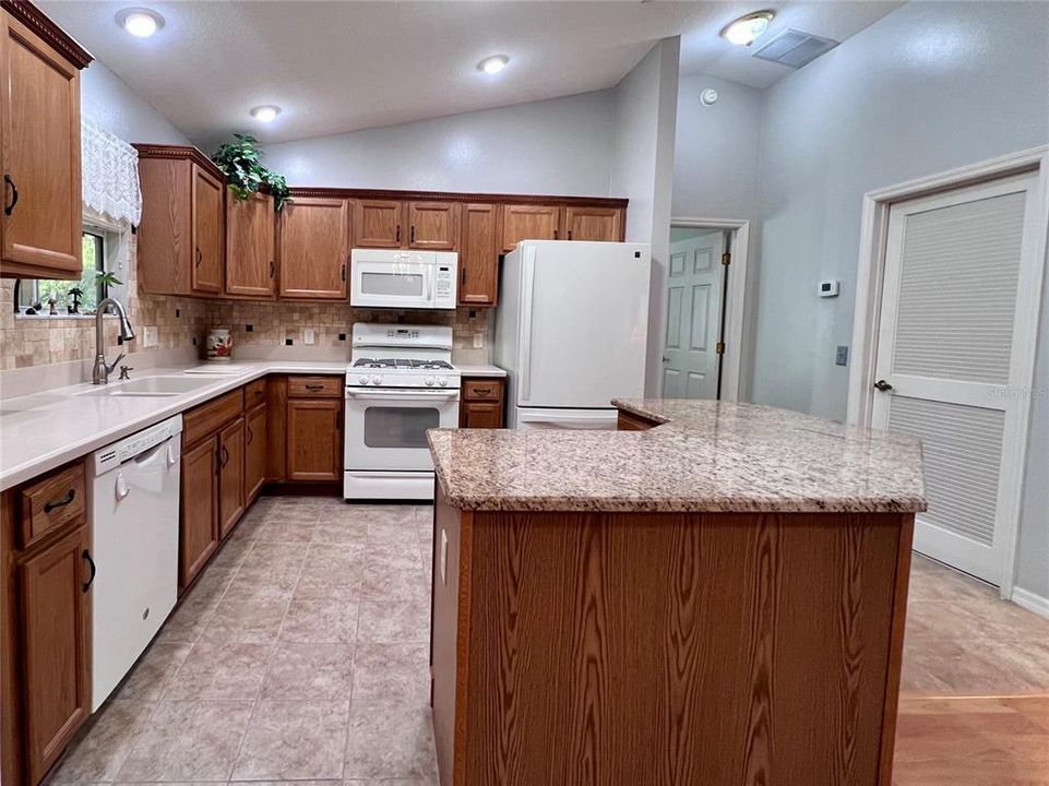 Kitchen from Dining Area