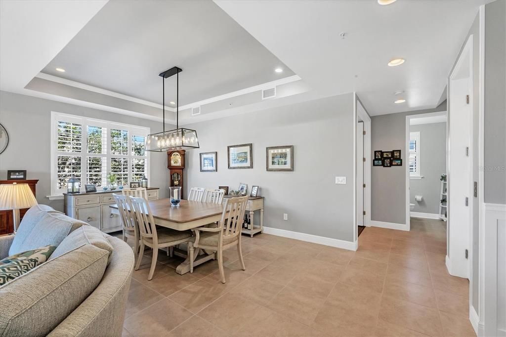 Large Dining Area with Windows!