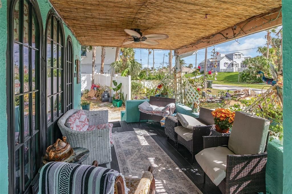 Front Porch on Main House