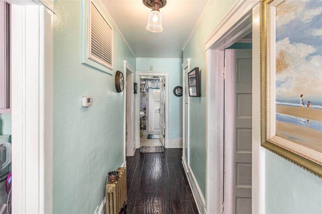 Hallway in main house