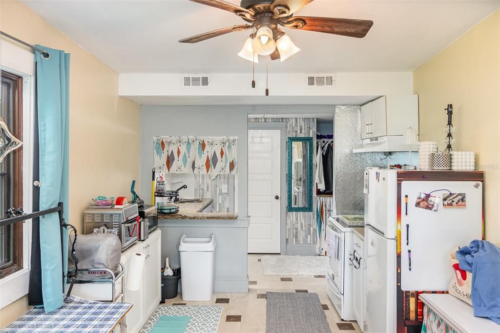 Kitchen/Living Space in Guest House