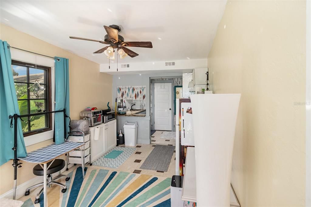 Kitchen/Living Space in Guest House