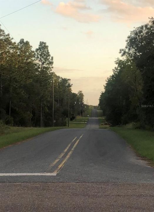 Main Road heading South