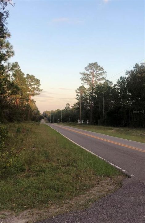 Main Road heading East