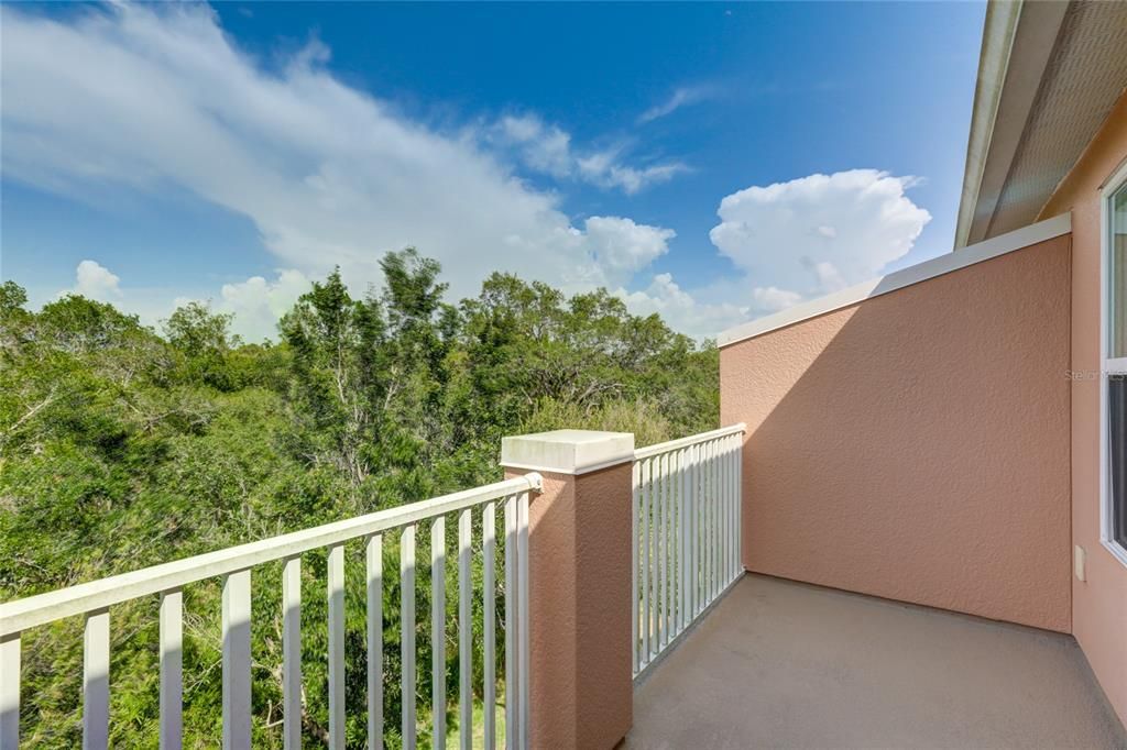 Main bedroom porch to enjoy nature and privacy!