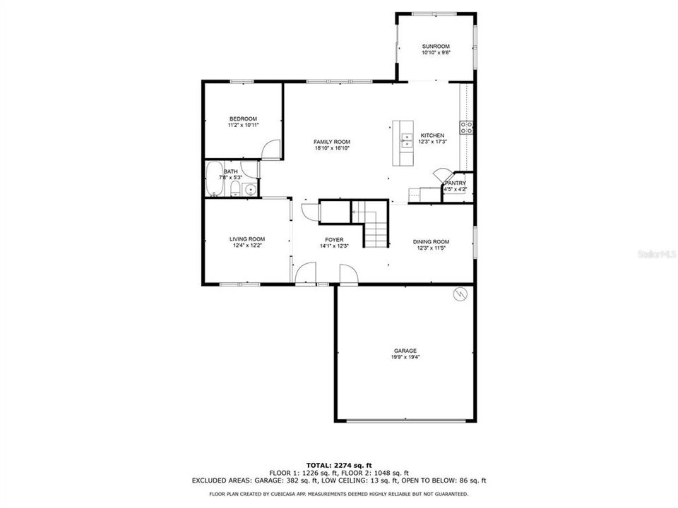 На продажу: $499,900 (4 спален, 3 ванн, 2230 Квадратных фут)