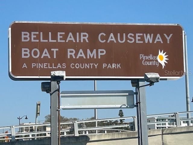 Belleair Beach Causeway Boat Ramp