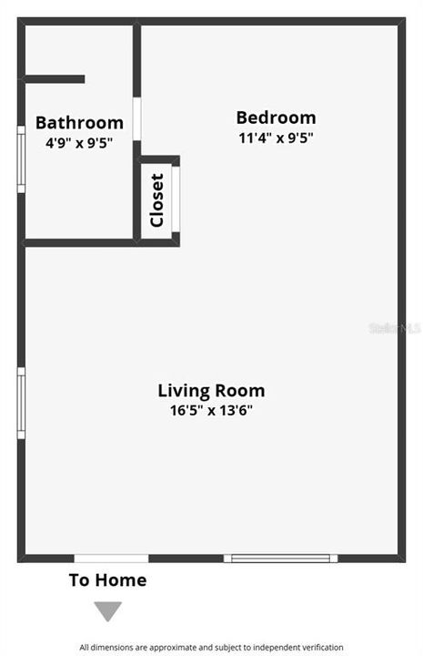 Studio floor plan