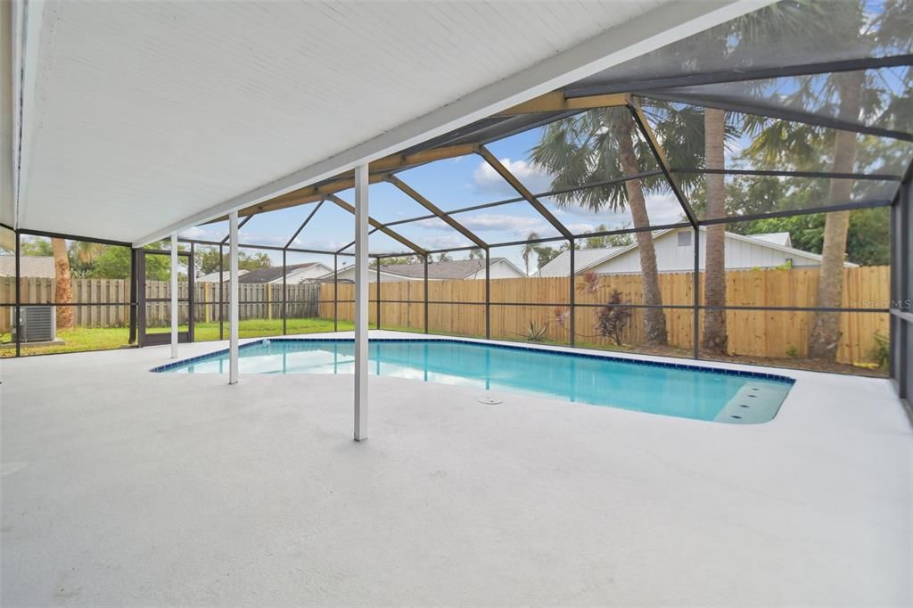 BACK PATIO & POOL