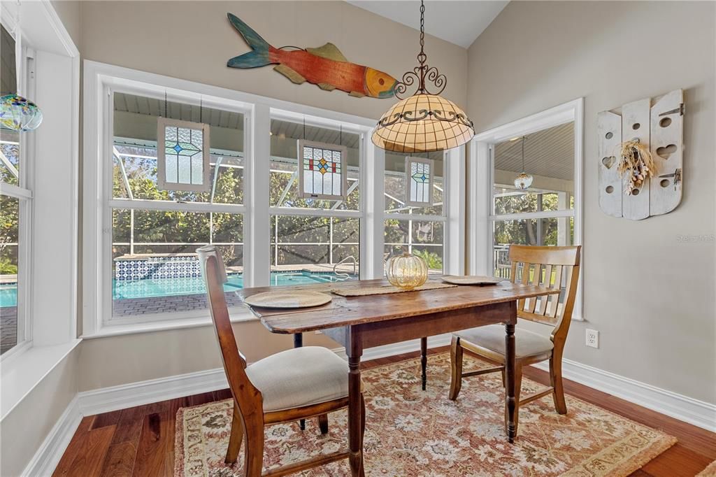 Breakfast Nook with Lots of Light