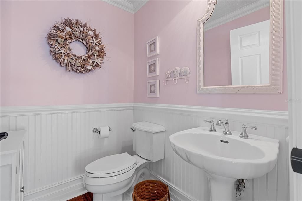 Powder Room for Guests