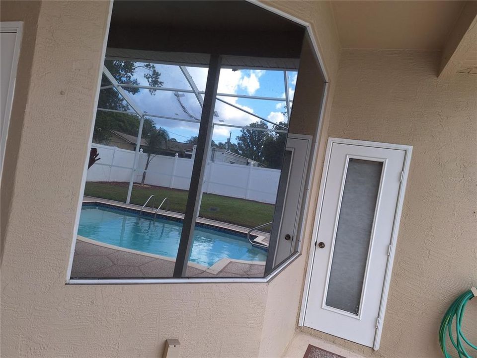 Door to Pool Bath