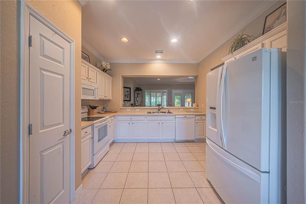 LARGE OPEN KITCHEN WITH CLOSET PANTRY