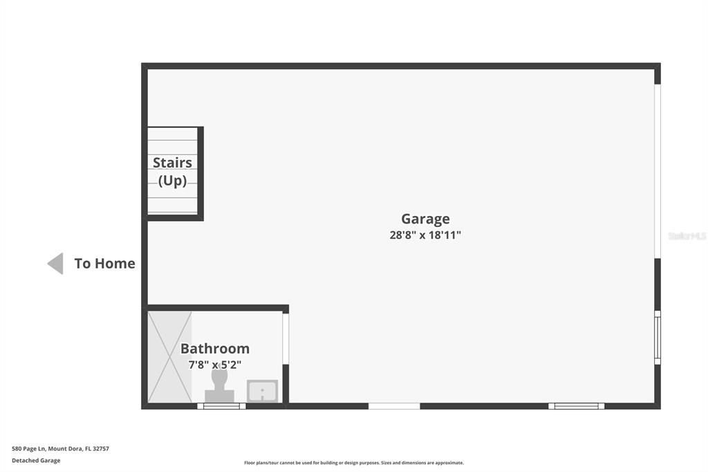 GARAGE/MAN CAVE/WORKSHOP/STUDIO ETC. W/LOFT. CENTRAL HEAT & AIR AND FULL BATH.  FINISH AS YOU WISH.