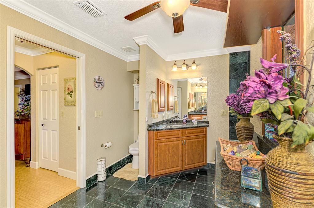 Master bath, Two sinks on ne on each side of entrance