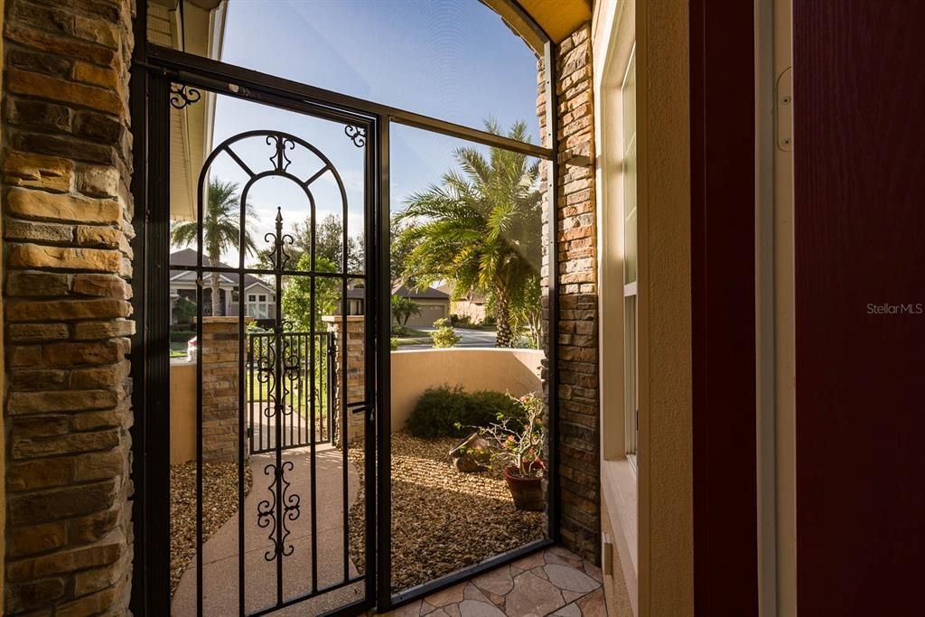 SCREEN ENCLOSED FRONT PORCH