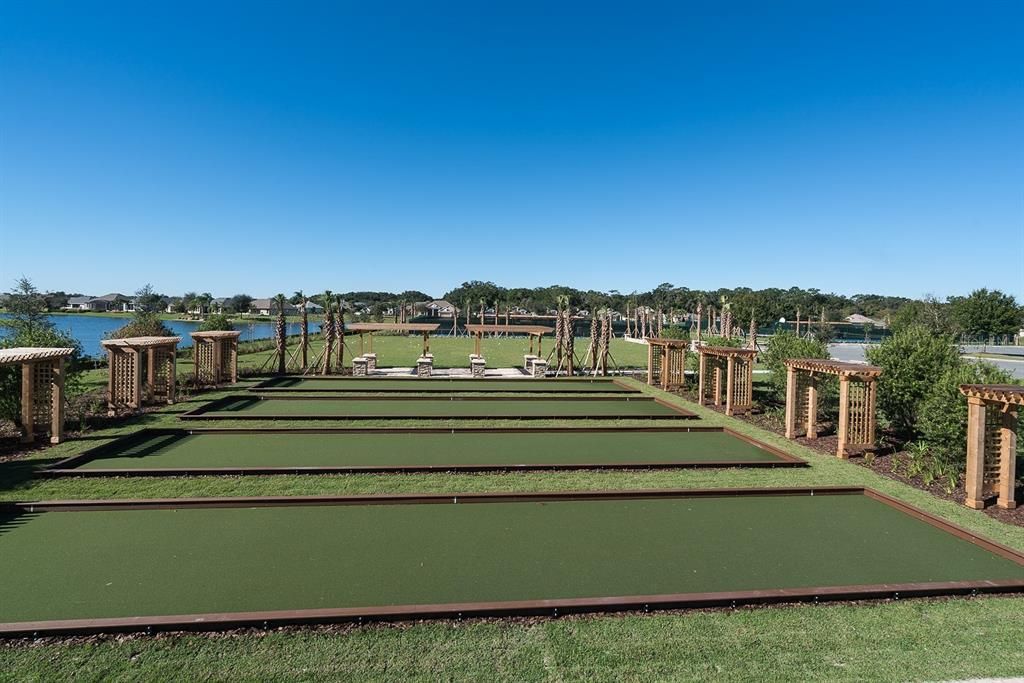 BOCCE BALL COURTS