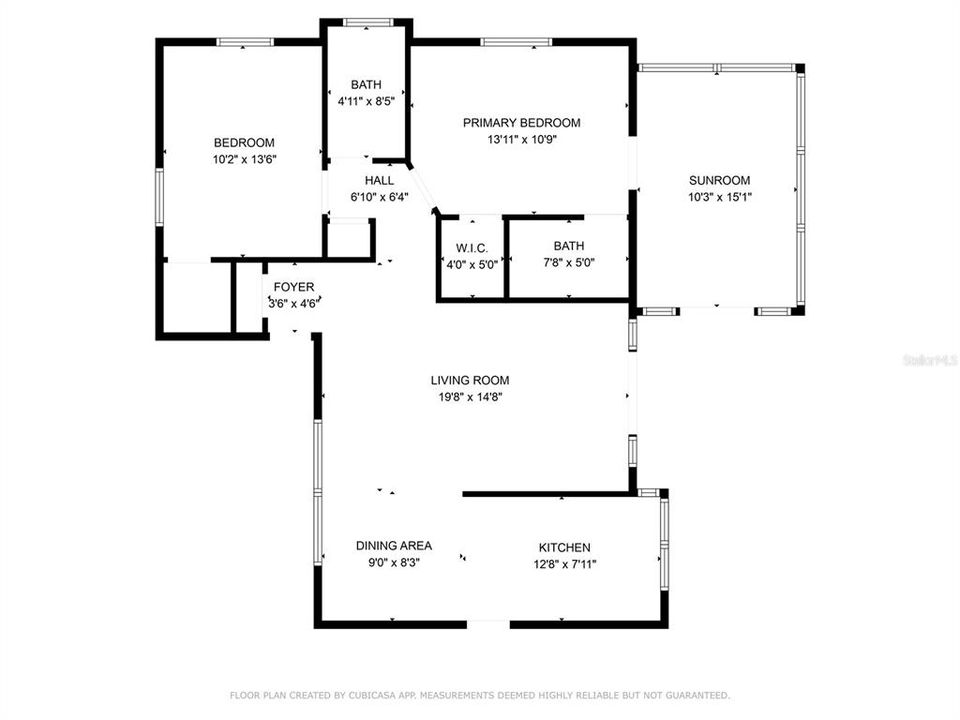 For Sale: $350,000 (2 beds, 2 baths, 1190 Square Feet)