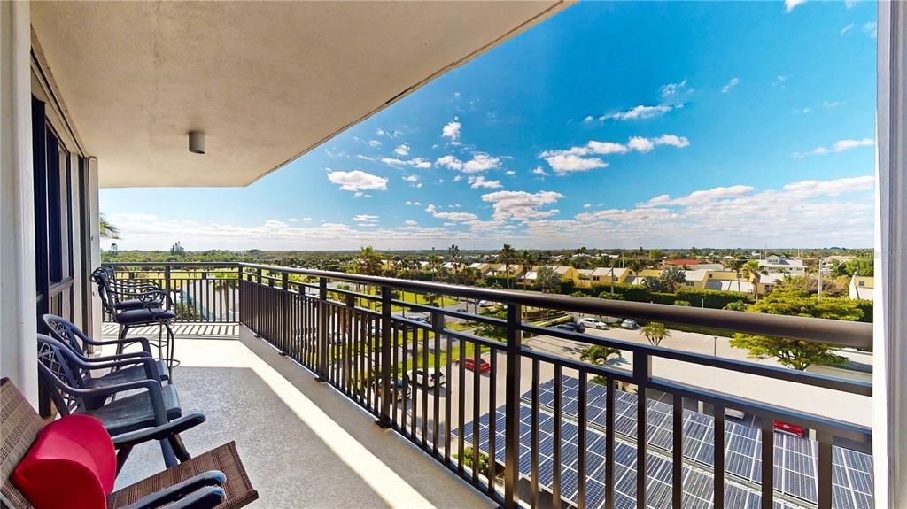 Balcony from Dining Room