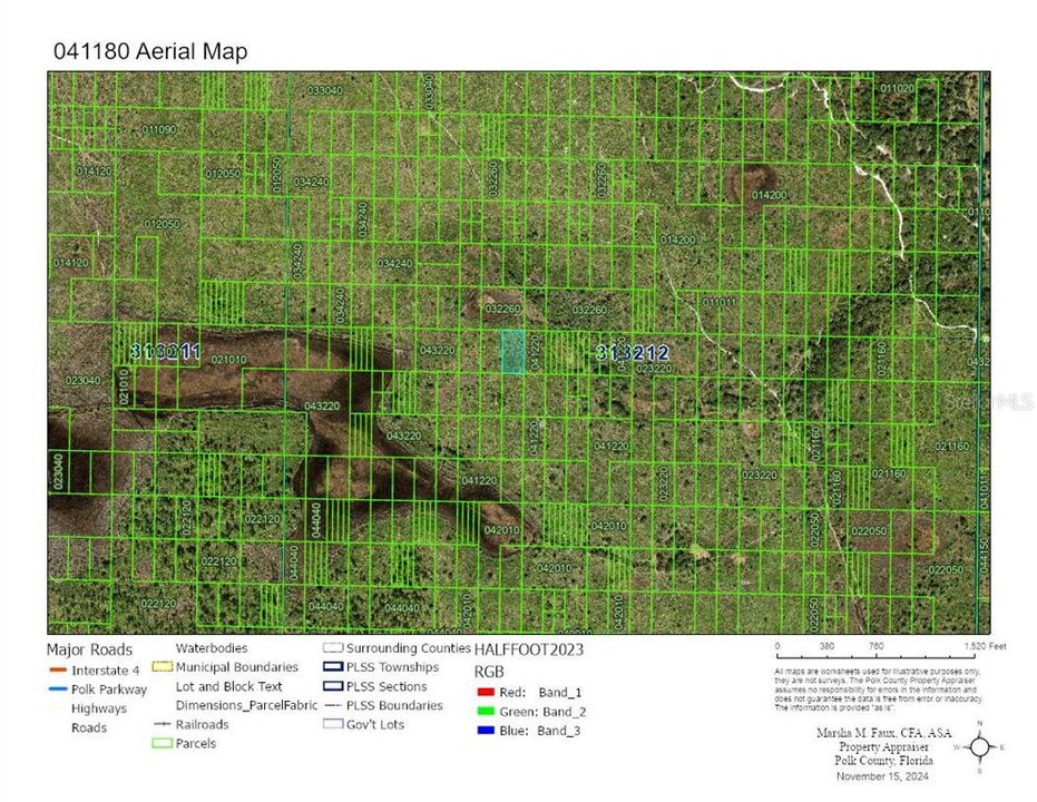 На продажу: $2,000 (1.27 acres)