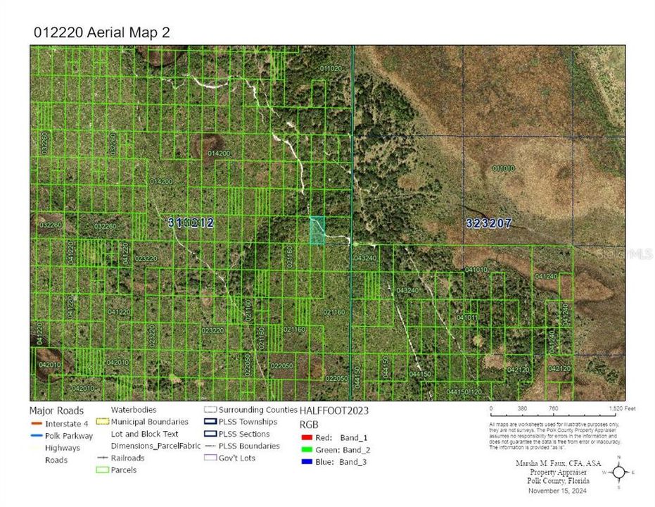 На продажу: $2,000 (1.27 acres)