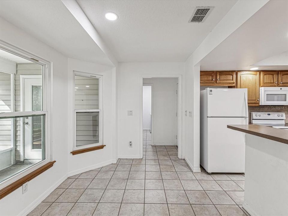 Breakfast Nook to Kitchen