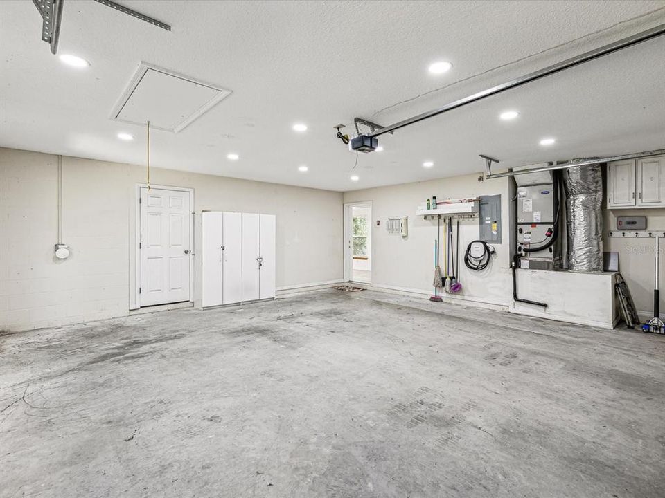 Extra Storage Room in Garage