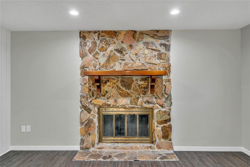 Family Room Fireplace