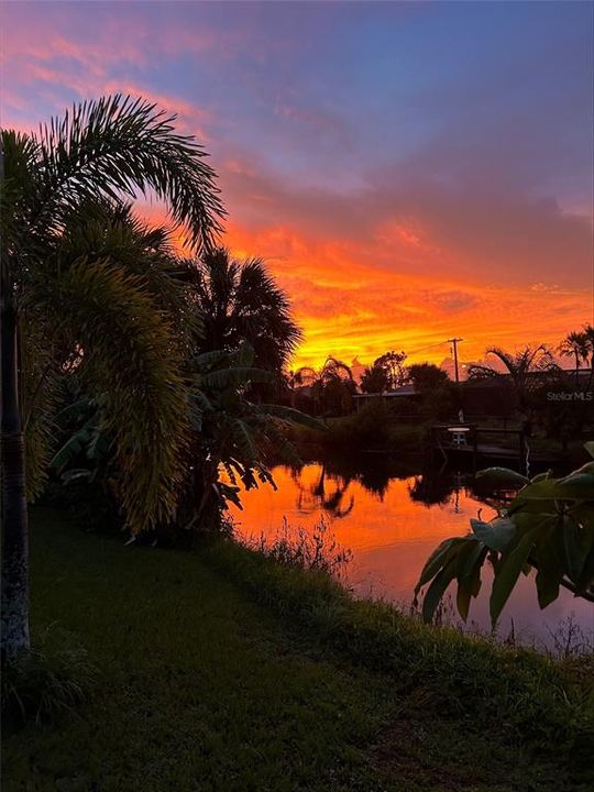 sunsets in your backyard oasis