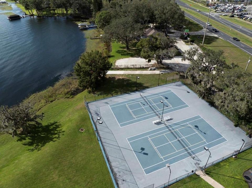 Tennis courts