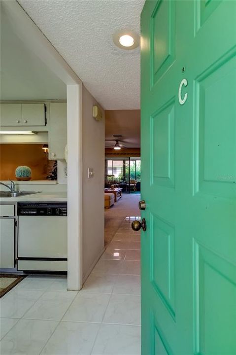 Enter into Foyer, leading straight into Great Room (15.9' x 22.9') or Left into the Kitchen (9.3' x 10.6')..