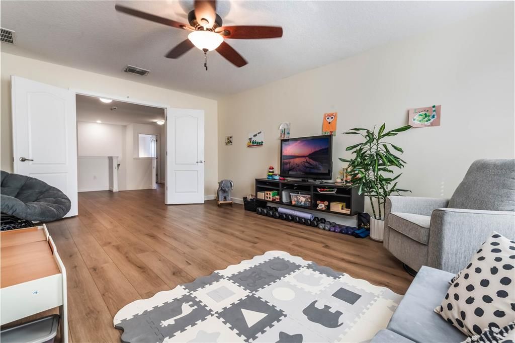 Upstairs loft/playroom