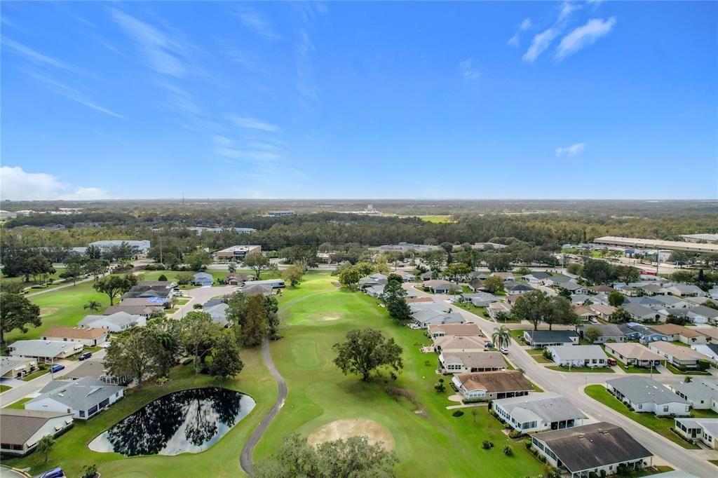 Ride around the community in your golf cart.