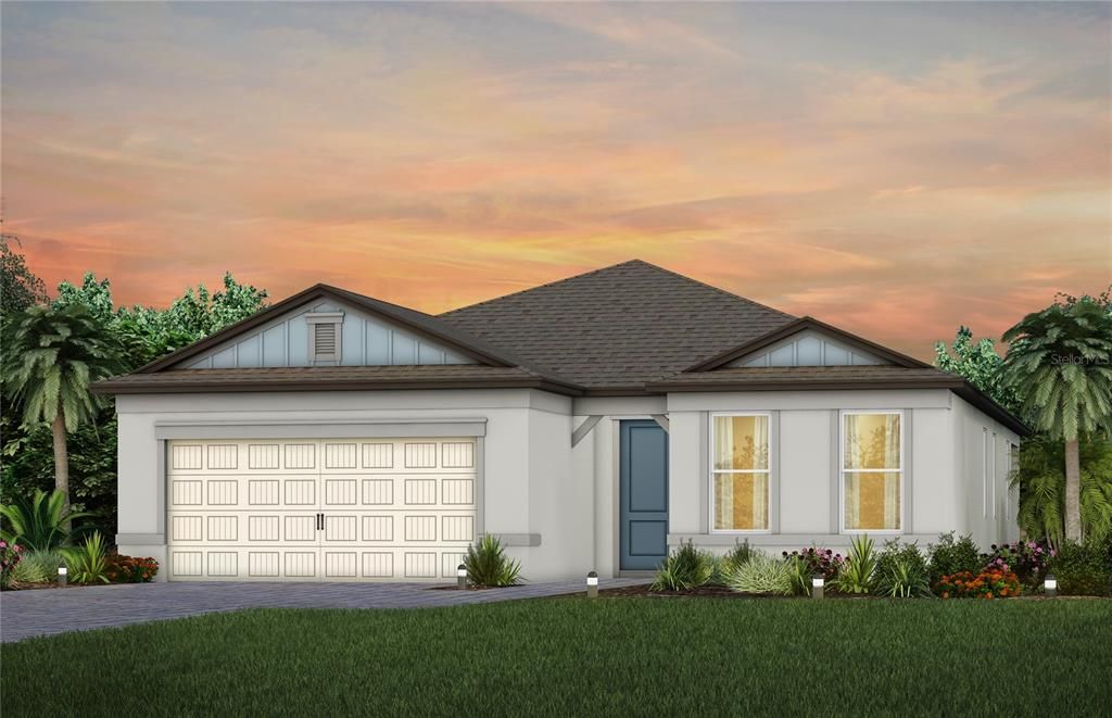 Exterior Rendering, Elevation CO2B