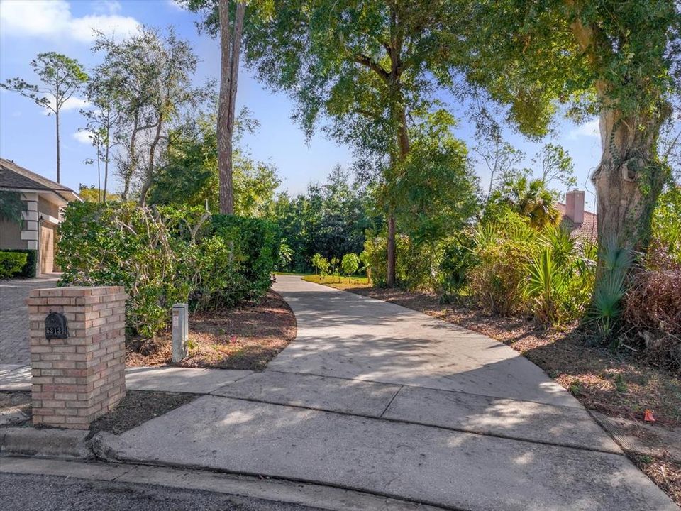 Driveway View at Cul-de-Sac