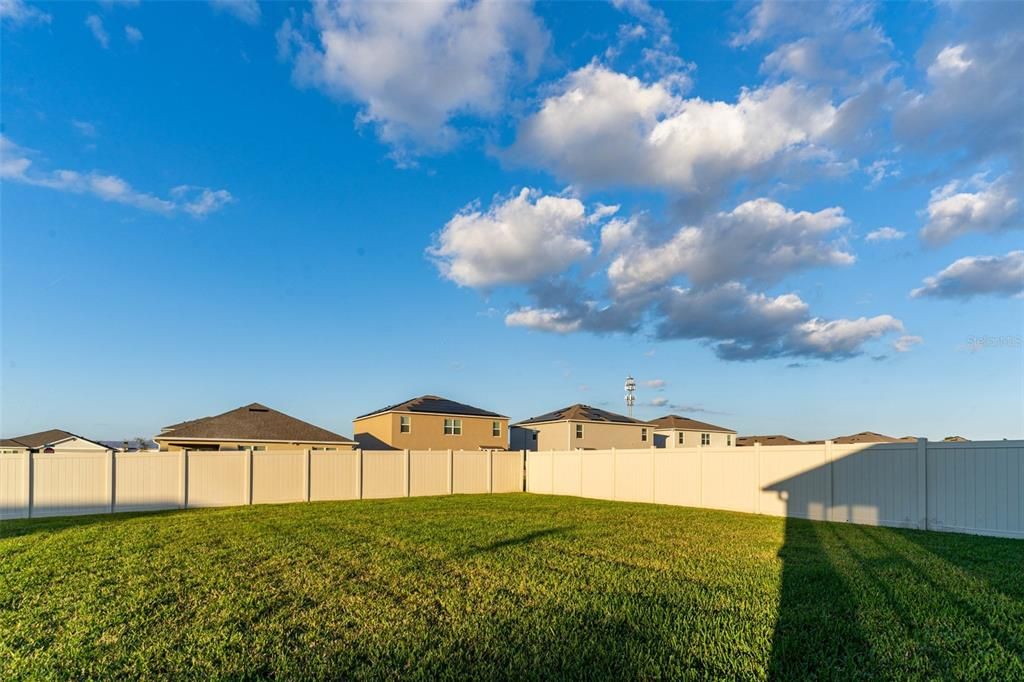 Oversized corner lot with screened in lanai for privacy and comfortability