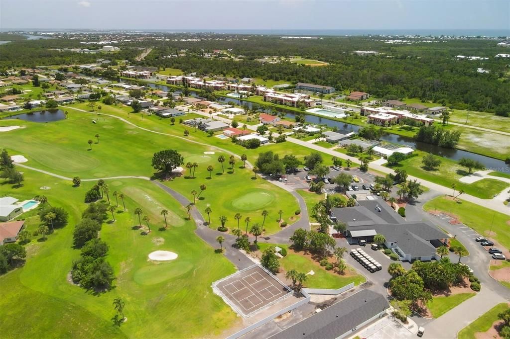 Enjoy golfing among the several golf courses located within Rotonda