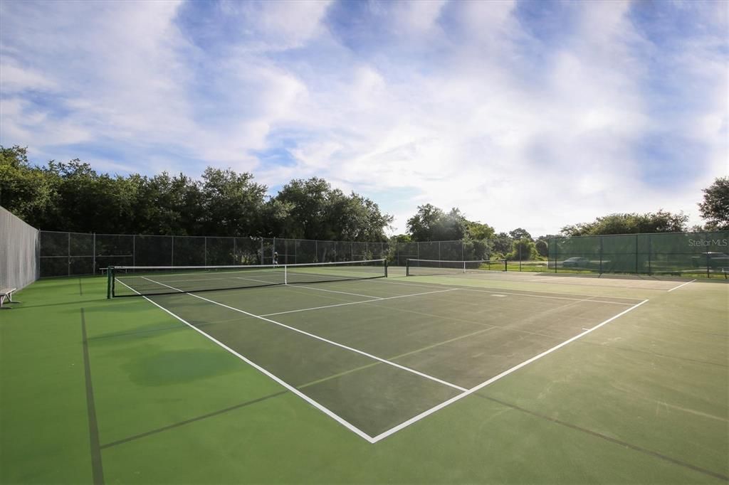 Tennis courts