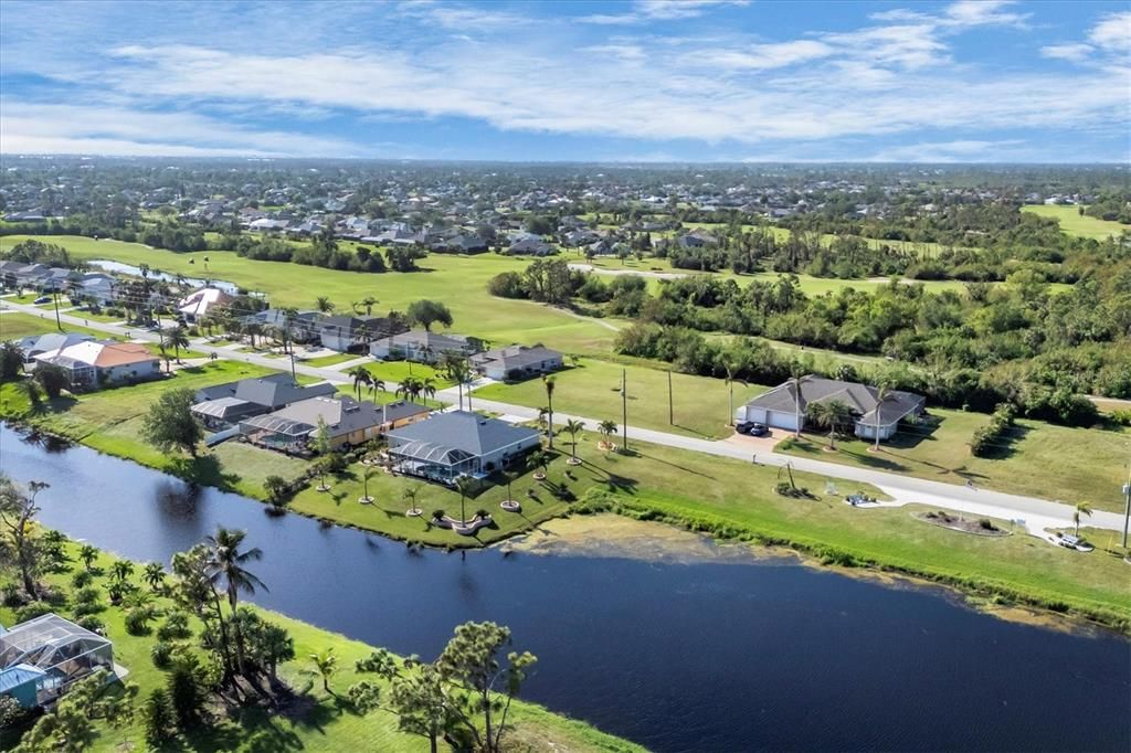 White Marsh park sits along the Northeast side of home for added privacy