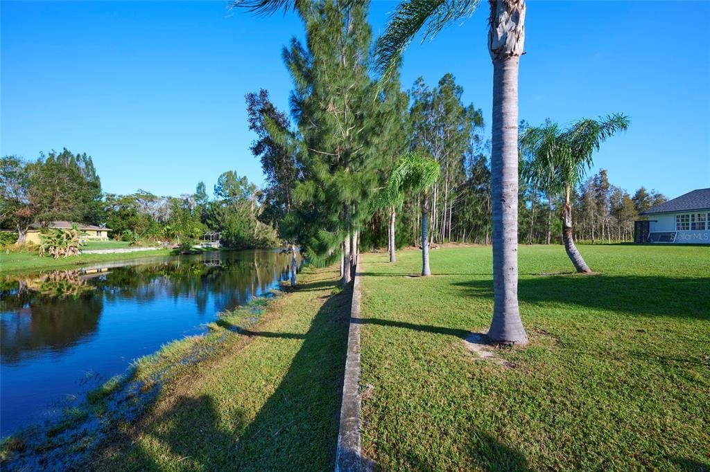 Canal that leads out to Lake Walk In Water