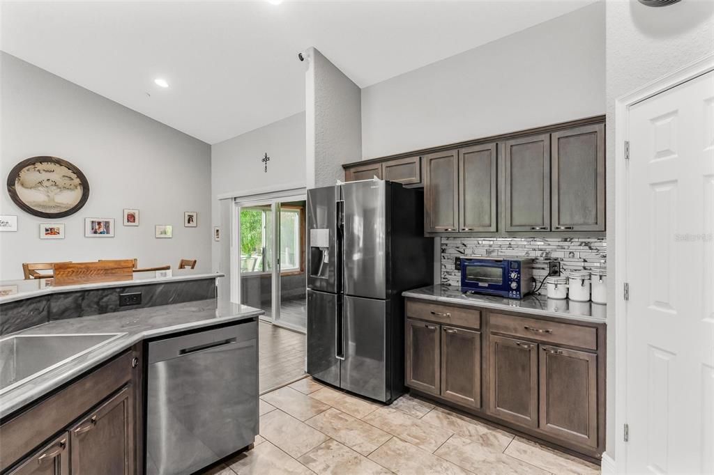 Kitchen with Stainless Steel Appliances