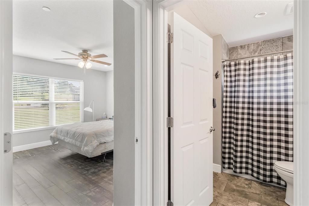 Hallway leading to Bedroom Two and Guest Bathroom