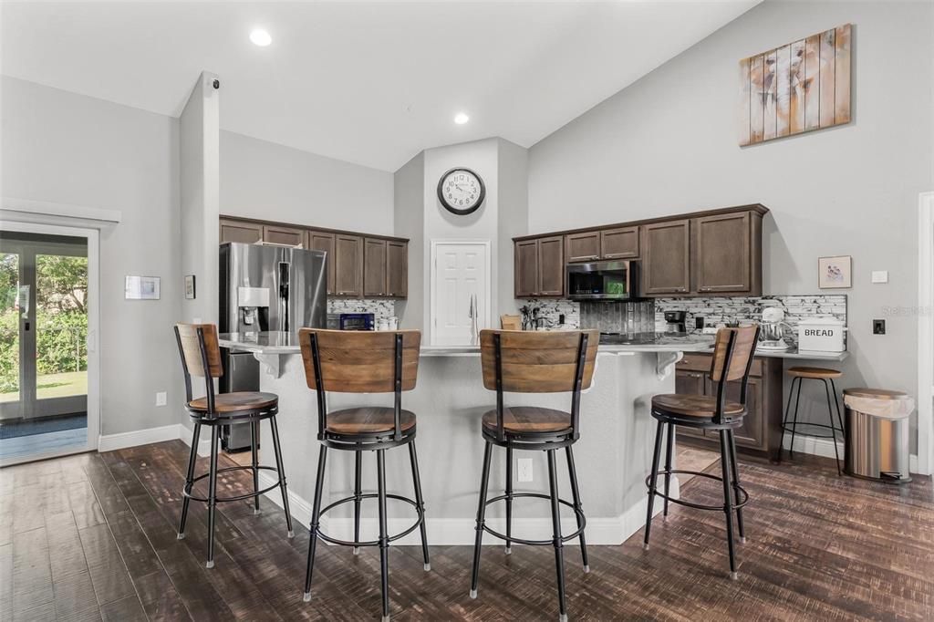 Kitchen Area with Breakfast Bar